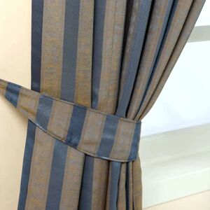 Homescapes Blue and Gold Jacquard Curtain Tie Back - Curtain Tie Back Homescapes Blue and Gold Jacquard Curtain Tie Back - Curtain Tie Back