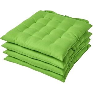 Homescapes Lime Green Seat Pad - Seat Pad Homescapes Lime Green Seat Pad - Seat Pad