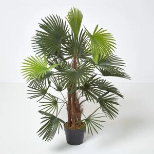 Homescapes Green Lady Palm Artificial Rhapis Tree - 90cm Homescapes Green Lady Palm Artificial Rhapis Tree - 90cm