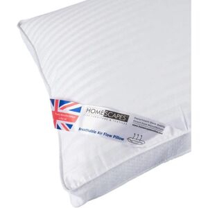 Homescapes Air Flow Pillow Super Microfibre - 48 x 74 cm White Homescapes Air Flow Pillow Super Microfibre - 48 x 74 cm White