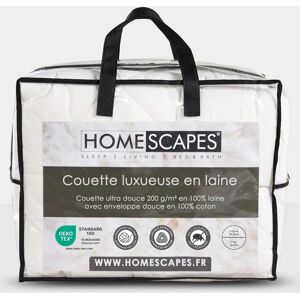 Homescapes King Wool Duvet - Hypoallergenic, Washable, 220x230cm Homescapes King Wool Duvet - Hypoallergenic, Washable, 220x230cm