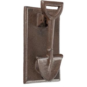 Homescapes Brown Spade Cast Iron Door Knocker - Door Knocker Homescapes Brown Spade Cast Iron Door Knocker - Door Knocker