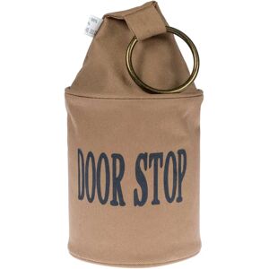 Homescapes Heavyweight Brown Fabric Door Stop - Door Stop Homescapes Heavyweight Brown Fabric Door Stop - Door Stop