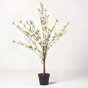 Homescapes Cream Silk Blossom Tree - Artificial 4.4 ft Homescapes Cream Silk Blossom Tree - Artificial 4.4 ft