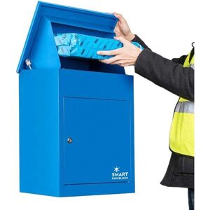 Homescapes Model - Blue Parcel Box - Parcel Box Homescapes Model - Blue Parcel Box - Parcel Box