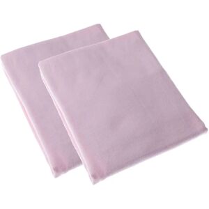 Homescapes Cotton Flat Sheet Pink - Cot Bed Bedding Homescapes Cotton Flat Sheet Pink - Cot Bed Bedding