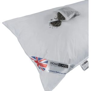 Homescapes Lavender Pillow - Microfibre, Dried Lavender, Extra Fill Homescapes Lavender Pillow - Microfibre, Dried Lavender, Extra Fill