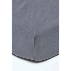 Homescapes Dark Grey Linen Deep Fitted Sheet - Fitted Sheet Homescapes Dark Grey Linen Deep Fitted Sheet - Fitted Sheet
