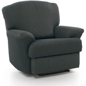 Homescapes Charcoal Grey Recliner Seat 'Iris' Armchair Cover - Armchair Cover Homescapes Charcoal Grey Recliner Seat 'Iris' Armchair Cover - Armchair Cover