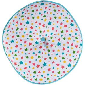 Homescapes Multi Stars & Blue Stripes Round Floor Cushion - Floor Cushion Homescapes Multi Stars & Blue Stripes Round Floor Cushion - Floor Cushion