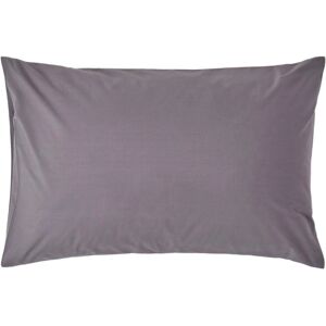 Homescapes Egyptian Cotton Pillowcase - Dark Grey - Standard Size - 200 TC Equivalent Homescapes Egyptian Cotton Pillowcase - Dark Grey - Standard Size - 200 TC Equivalent
