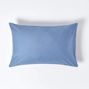 Homescapes Egyptian Cotton Pillowcase - 48x74cm - Airforce Blue Homescapes Egyptian Cotton Pillowcase - 48x74cm - Airforce Blue