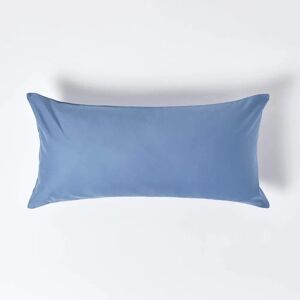 Homescapes Airforce Blue Pillowcase - 40x80cm - 1000 TC - Egyptian Cotton Homescapes Airforce Blue Pillowcase - 40x80cm - 1000 TC - Egyptian Cotton