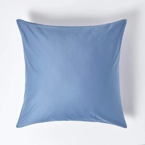 Homescapes Airforce Blue Egyptian Cotton Pillowcase - 80x80 cm - Bed Linen Homescapes Airforce Blue Egyptian Cotton Pillowcase - 80x80 cm - Bed Linen