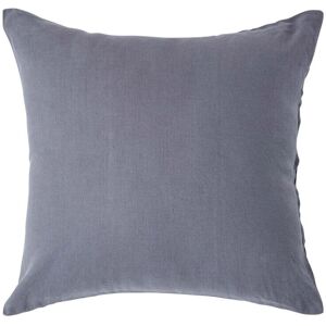 Homescapes Dark Grey Linen Pillowcase - Euro Continental Size Homescapes Dark Grey Linen Pillowcase - Euro Continental Size