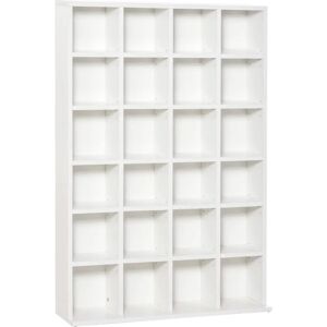 HOMCOM 480 CD 312 DVD Storage Shelf - Media Storage Unit HOMCOM 480 CD 312 DVD Storage Shelf - Media Storage Unit