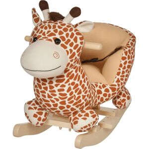 HOMCOM Animal Baby Rocking Horse Giraffe - 32 Songs - Unisex HOMCOM Animal Baby Rocking Horse Giraffe - 32 Songs - Unisex