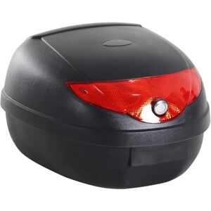 HOMCOM Motorcycle Top Box - 24L, Waterproof, Black/Red HOMCOM Motorcycle Top Box - 24L, Waterproof, Black/Red