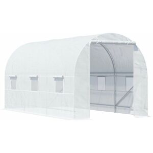 Outsunny Garden Polytunnel Walk-In Greenhouse - Garden Type Outsunny Garden Polytunnel Walk-In Greenhouse - Garden Type