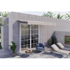Outsunny Garden Door Awning Retractable Canopy Electric Patio Shelter - Garden Awning Outsunny Garden Door Awning Retractable Canopy Electric Patio Shelter - Garden Awning