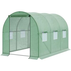 Outsunny Polytunnel Walk-in Garden Greenhouse - Garden Greenhouse Outsunny Polytunnel Walk-in Garden Greenhouse - Garden Greenhouse