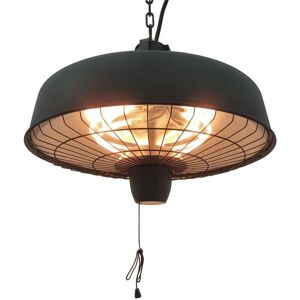 Outsunny Ceiling Mounted Infrared Heater - 1000/2500W Black Outsunny Ceiling Mounted Infrared Heater - 1000/2500W Black