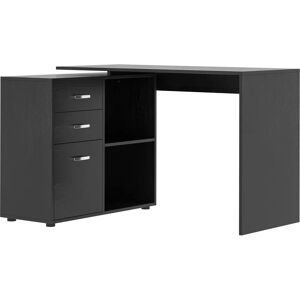 HOMCOM L Shape Desk with File Cabinet - Computer Desk HOMCOM L Shape Desk with File Cabinet - Computer Desk