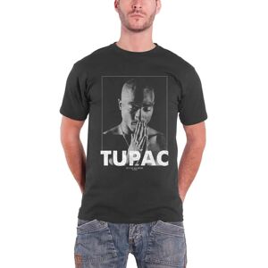 Tupac: Unisex T-shirt / Bön - Hip Hop Tupac: Unisex T-shirt / Bön - Hip Hop