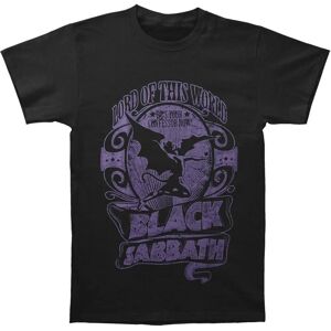 Black Sabbath Seigneur de ce Monde T-shirt en Coton - Vêtements Musicaux - Publicité Black Sabbath Seigneur de ce Monde T-shirt en Coton - Vêtements Musicaux - Publicité