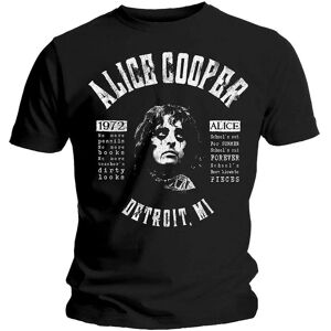 HeyRusty Alice Cooper - Schwarz Medium - Rock-T-Shirt HeyRusty Alice Cooper - Schwarz Medium - Rock-T-Shirt