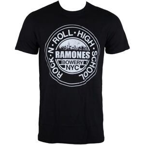 Tricou mic negru Ramones - Rock 'n Roll High School Tricou mic negru Ramones - Rock 'n Roll High School