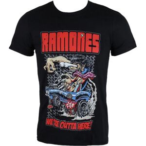 Tricou Ramones Negru Mic - Rock Off Tricou Ramones Negru Mic - Rock Off