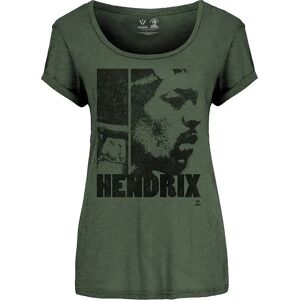 Jimi Hendrix Let Me Live Khaki Green M T-shirt - Rock Jimi Hendrix Let Me Live Khaki Green M T-shirt - Rock