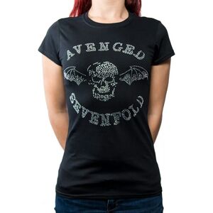 HeyRusty Avenged Sevenfold Ladies T-shirt - Death Bat - Black - X-large HeyRusty Avenged Sevenfold Ladies T-shirt - Death Bat - Black - X-large