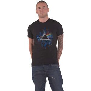 Pink Floyd Dark Side Of The Moon Blue Splatter Tricou S Pink Floyd Dark Side Of The Moon Blue Splatter Tricou S