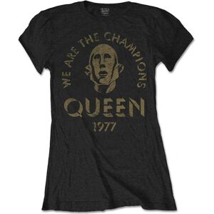 Queen Svart T-shirt - We Are The Champions Queen Svart T-shirt - We Are The Champions
