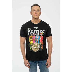 The Beatles Sgt Pepper Black T-shirt - Band T-shirt The Beatles Sgt Pepper Black T-shirt - Band T-shirt