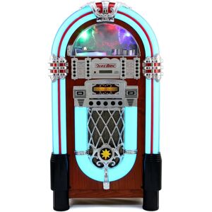 MonsterShop Vintage 1950s Jukebox - Bluetooth CD Radio Lights MonsterShop Vintage 1950s Jukebox - Bluetooth CD Radio Lights