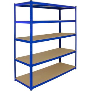 Monster Blue T-Rax 160cm Garage Shelving - Heavy Duty Storage Monster Blue T-Rax 160cm Garage Shelving - Heavy Duty Storage