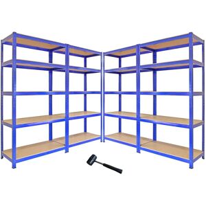 Monster Racking Blue Storage Shelves - 4 Units Monster Racking Blue Storage Shelves - 4 Units