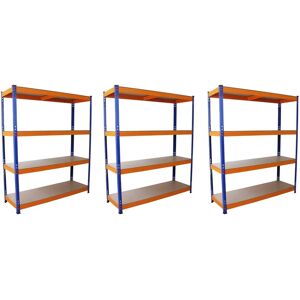 Monster scaffalature Metallica 3 x S-Rax Heavy Duty 4 Tier Monster scaffalature Metallica 3 x S-Rax Heavy Duty 4 Tier