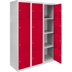 MonsterShop Steel Lockers 4 Doors Metal Staff Storage Lockable Gym Changing Room School Blue - Storage Lockers MonsterShop Steel Lockers 4 Doors Metal Staff Storage Lockable Gym Changing Room School Blue - Storage Lockers