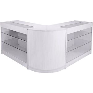 MonsterShop White Shop Counter & Display Set - Retail & Retail Display MonsterShop White Shop Counter & Display Set - Retail & Retail Display