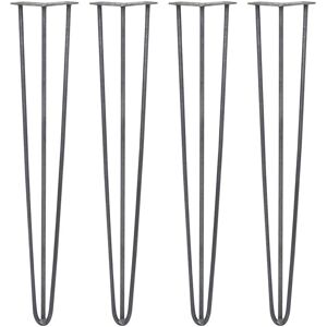 SKISKI Hairpin Legs - 28 inch - Raw Steel - 4 pcs - 125kg SKISKI Hairpin Legs - 28 inch - Raw Steel - 4 pcs - 125kg