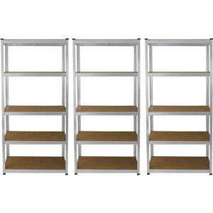 Monster Racking 3 x E-Rax Galvanised Grey - Racking Units Monster Racking 3 x E-Rax Galvanised Grey - Racking Units