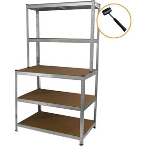 Monster Racking Galvanised Steel Shelving Unit - Heavy Duty, Boltless - 900kg Support Monster Racking Galvanised Steel Shelving Unit - Heavy Duty, Boltless - 900kg Support