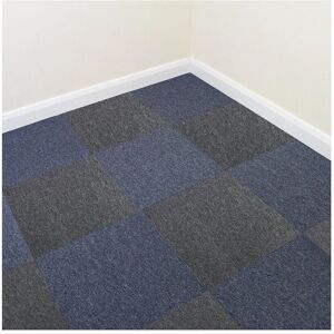 MonsterShop Model Charcoal Black Carpet Tiles - Heavy Duty Flooring MonsterShop Model Charcoal Black Carpet Tiles - Heavy Duty Flooring