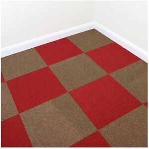 MonsterShop Charcoal Black Carpet Tiles - 10m² Heavy Duty Flooring MonsterShop Charcoal Black Carpet Tiles - 10m² Heavy Duty Flooring