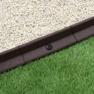 MonsterShop Brown Flexible Lawn Edging - Garden Border 1.2m - Lawn & Pathway MonsterShop Brown Flexible Lawn Edging - Garden Border 1.2m - Lawn & Pathway