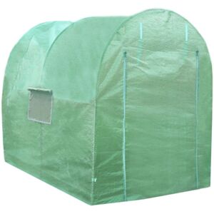MonsterShop Galvanised Garden Polytunnel - 2x2.5m Greenhouse MonsterShop Galvanised Garden Polytunnel - 2x2.5m Greenhouse